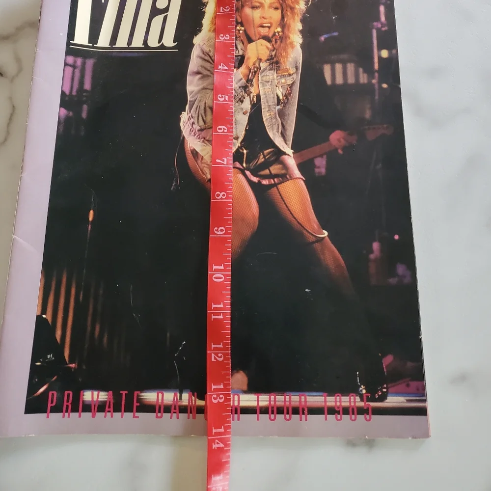 Tina Turner Private Dancer 1985 Concert Tour Program Book